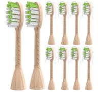 YMPBO Cabezal para Cepillo de Dientes Eléctrico Compatible con Philips One by Sonicare HY1100/HY1200, Pack de 10, Rosa