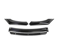 YMQXWZDR Coche Alerón Delantero para Peugeot RCZ 2011-2023,Parachoques Labio Cuerpo Spoiler Difusor Canard Protector Anticolisión Externos Accesorios,A1-Black