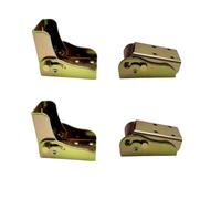 Ymswjgj 4 bisagras plegables autoblocantes de 90°, patas de mesa, bisagra plegable con bloqueo, patas de mesa, consola plegable, patas plegables invisibles, herrajes de bisagra