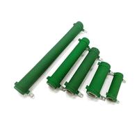 YMUGUEGH 1 Resistencia de Tubo de Porcelana de 20 W, 25 W y 30 W for inversor, Resistencia de Freno, Resistencia de Carga de ondulación de Alta Potencia(100 oh)
