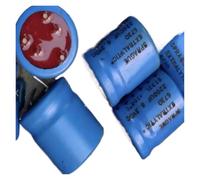 YMUGUEGH 2 condensadores electrolíticos de Aluminio 673D 2200UF 6,3 V 25 x 29 mm