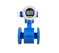YMUGUEGH Caudalímetro electromagnético de Acero Inoxidable for Aguas residuales.(DN10)