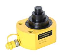 YMUGUEGH Cilindro hidráulico Tipo etapas múltiples Gato hidráulico FPY-50 con un tonelaje de 50T y un Recorrido de Trabajo de 64 mm