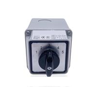 YMW26 LW26-20/5M Two Wire Five Group 5 Position 20A Power Switching Signal Waterproof Box Transfer Rotary Cam Switch Controls Switches