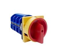 YMW26GS-63A 5.5N/3 Interruptor de leva giratorio de conmutación de aislador Perilla de corte de energía Candado Circuito de control maestro APAGADO-ENCENDIDO LW28 LW26GS