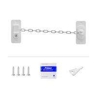 YMWALK Cerraduras de ventana sin taladrar para niños y mascotas, cerraduras de seguridad para metal UPVC, ventana de madera, cerradura de restrictor de ventana autoadhesiva, cerradura ajustable para