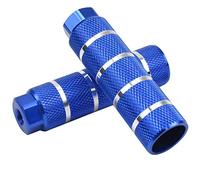 YMWALK Clavijas de Bicicleta de Aluminio - 2 Piezas Antideslizantes para BMX y Montaña - Accesorios de Ciclismo （Azul）