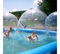 YMXEURSC 2M Walk On Water Walking Ball,Juguetes inflables para niños de flotadores de Piscina,0.18mm Roll Ball Cremallera Inflable Zorb Ball(2m)