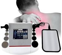 YMXEURSC Máquina de diatermia,4 Modos de Terapia de Ondas de Choque extracorpóreas,rehabilitador Deportivo,Terapeuta Deportivo,máquina de diatermia de Terapia de tecarización