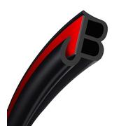 YMXFENBINGFAFAFA Junta Puerta Perfil B 5m para BMW M3 Touring G81 2022-2025 | Tira perfil B EPDM 5m x 10mm. Autoadhesiva, insonorizante y antigolpes para proteger los bordes del coche.