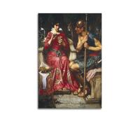 YMXSDIMDS Póster de pintura de Jason y Medea de John William Waterhouse, arte para pared, dormitorio, decoración del hogar, lienzo para colgar, 40 x 60 cm
