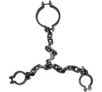 Ymxygz Cadenas De Plástico para Fiesta De Halloween, Accesorios De Terror, Decoración De Casas Embrujadas, Disfraz De Prisionero, Accesorios De Cosplay, Cadenas Falsas