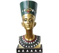 Ymxygz Estatua del Rey Faraón Egipcio Antiguo, Escultura De Resina De Cleopatra, Artesanía, Escultura De Esfinge Egipcia, Adornos para Decoración del Hogar Y Oficina