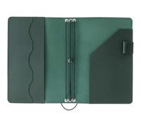 Ymxygz Funda De Cuero para Cuaderno A5, Funda Magnética Recargable, Protector De Libros De Estilo Vintage para Escritores Y Amantes De Los Libros.