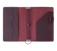 Ymxygz Funda De Cuero para Cuaderno A5, Funda Magnética Recargable, Protector De Libros De Estilo Vintage para Escritores Y Amantes De Los Libros.