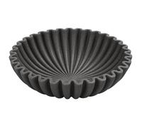 YMXYJM Cuenco decorativo grande, cuencos modernos para decoración del hogar, cuenco de frutas decorativo para cocina, decoración de cuenco con volantes, elegante cuenco para llaves para mesa de
