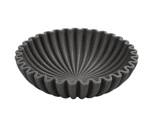 YMXYJM Cuenco decorativo grande, cuencos modernos para decoración del hogar, cuenco de frutas decorativo para cocina, decoración de cuenco con volantes, elegante cuenco para llaves para mesa de