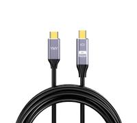 YMY Cable de conversión USB Tipo C a Mini Displayport de 1,8m, Compatible con Laptop USB-C (Modo DPP/Alt) como Equipo de Entrada Espejo o extensión a Dispositivos terminales de visualización con