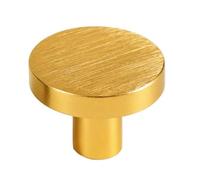 YMYGCC Perilla de gabinete un solo orificio aleación aluminio pulida, perilla muebles moderna for armario, tocador, cajón, accesorios, 10 piezas(Color-1)