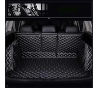 YMYQF Coche Cuero Alfombrillas Maletero para Audi Q4 e-Tron 2022 2023 2024 2025(Upper Level), Cobertura Completa Bandeja Forro Maleteros Alfombra Antiarañazos Tronco,All Black