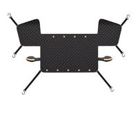 YMYQF Cubierta del Parabrisas Coche para Jaguar X Type 2000-2021 2022 2023 2024 2025 2026, Nieve UV Impermeable Funda Plegable Protección del Parabrisas en Invierno,Black