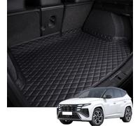 YMYQF Funda De Maletero De Coche para Hyundai Tucson NX4 Hybrid/NX4 Hybrid N Line2021 2022 2023 2024 2025, Cuero Antislip Alfombrillas para Maletero, Proteccion Interiores Accesorios Coche