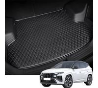 YMYQF Funda De Maletero De Coche para Hyundai Tucson NX4 Hybrid/NX4 Hybrid N Line2021 2022 2023 2024 2025, Cuero Antislip Alfombrillas para Maletero, Proteccion Interiores Accesorios Coche