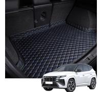 YMYQF Funda De Maletero De Coche para Hyundai Tucson NX4 Hybrid/NX4 Hybrid N Line2021 2022 2023 2024 2025, Cuero Antislip Alfombrillas para Maletero, Proteccion Interiores Accesorios Coche