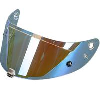 YMYQF Lente de Visera Casco de Motocicleta para HJC RPHA11 RPHA70 HJ-26, UV Antivaho Visera de Lente Casco Accesorios Cascos de Moto,Normal-E Transparent Blue Plating