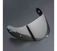 YMYQF Lente de Visera Casco de Motocicleta para Nolan X-803/802 RS, UV Antivaho Visera de Lente Casco Accesorios Cascos de Moto,Normal-Isilver