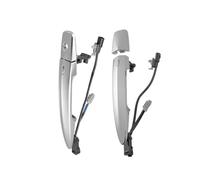 YMYYQW Manija Exterior Puerta Automóvil Para Leaf Para Maxima Para Murano Para Sentra 1 Pieza Manijas De Puerta Exterior Delantera Coche ABS Plateado 806469N00A 806451AA0A 826469N00A