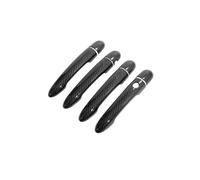 YMYYQW Manija Exterior Puerta Automóvil Para Primera P12 2001~2008 Manijas De Fibra Carbono Para Coche O Cubiertas Puertas Brillantes Accesorios Juego Molduras