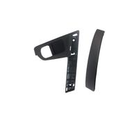YMYYQW Manijas Puerta Interior Automóvil Base De Manija Puerta Interior Delantera Coche, Cubierta Embellecedora ABS Negra Y Plateada Para Qashqai J10 2007-2015 80951-JE20A 80945-JE5