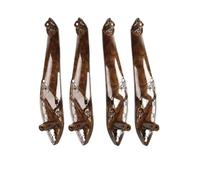 YMYYQW Manijas Puerta Interior Automóvil Manija De La Puerta Coche Cubierta Embellecedora Tirar Interior Para 3 4 Series M3 M4 F30 F31 F32 F33 F34 F35 F36 F80 F82 F83 316d 318d 320d 325d