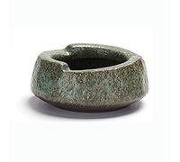 YMZ 1 cenicero de cerámica, creativo, resistente al viento, cenicero, oficina, hogar, mesa de café, sala de estar, simple y práctico