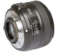 YN50 mm F1.8N Lente estándar Prime de gran apertura, enfoque manual automático, AF MF para cámaras Nikon DSLR