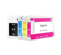 YnaWWDGxt Cartucho de Tinta GACINK 711 712 711XL 712XL sin Chip Compatible con Impresora DesignJet T120 T520 T650 T630 T230 T210(1 Set 4pcs)