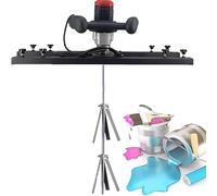 YNBSHGAA Máquina mezcladora eléctrica de tanque, mezcladores de lodo de mano, equipo de mezcla de pintura, agitador Ibc, agitador disolvente de tinta para barril, pintura, barro, A