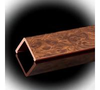 YNBSHGAA Tira protectora de bordes de pared de PVC con vetas de madera, autoadhesivas, anticolisión, protectores de esquina de pared para puerta y ventana, madera de melocotón, L, 100 cm (39 cm)