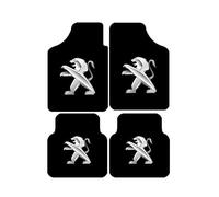 YNEION Alfombrillas de Coche, para Peugeot 208 I 2012-2019 a Medida Alfombrillas Coche Antideslizantes Impermeable Accesorios Interiores Automóviles