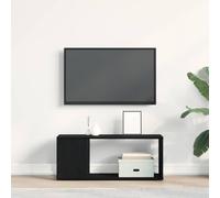 YNGBHFNOP Roble Negro Montaje en Pared 80 x 24 x 32 cm | Mueble para TV de pared 80x24x32 cm Roble Negro, Gabinete flotante con estante, Soporte multimedia moderno para sala de
