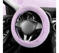 YNGBYNH Funda de Felpa Volante de Coche para Citroen DS3 DS4 DS5 DS7 DS9, Suave y Cómoda Cubierta Antideslizante Decoración Coche Invierno,A-Normal