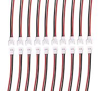 YnGia 10 pares JST 2 pines Micro Cable eléctrico 1,25mm conector macho y hembra Mini conector Micro JST 51005