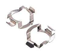 YnGia Adaptador de faros delanteros LED H7,1 par de casquillos de soporte de retención del adaptador de bombilla LED H7