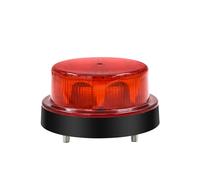 YnGia - Luces intermitentes de emergencia, 1 unidad flash estroboscópica faro luz de seguridad advertencia de peligro de emergencia luz intermitente marcador lámpara para 12 V 24 V (azul) (rojo)