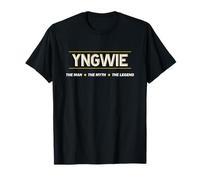YNGWIE the Man the Myth the Legend | Mythos Legend Name - Camiseta