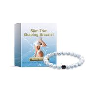 YNGWVHKET Pulsera Adelgazante con Cuentas de Mármol: Adelgaza, quema grasa y estimula la circulación sanguínea; esta versátil pulsera es perfecta para el fitness y el descanso.