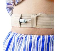 YNHUIOA Cinturón de diálisis peritoneal - Cinturón de diálisis abdominal - Soporte para sondas nutricionales para PD, J sonda fijada - Cinturón de diálisis - Requisitos de diálisis (paquete de 2), M