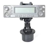 YNIBST Soporte para Portavasos para Cabezales de Control de Emisora Radioaficionado, Soporte de Montaje para Radios Móviles CB y Dualband, Compatible con Icom IC-2730A, TYT TH-9800D, Anytone AT-588UV