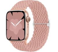 Ynitec Braided Loop Correa Compatible con Apple Watch 44mm 42mm 45mm 49mm 46mm, Elásticas de Tela de Nylon Pulsera Deportiva Para Caballero Para iWatch 10 9 8 7 6 5 4 3 2 1 SE Ultra, verde